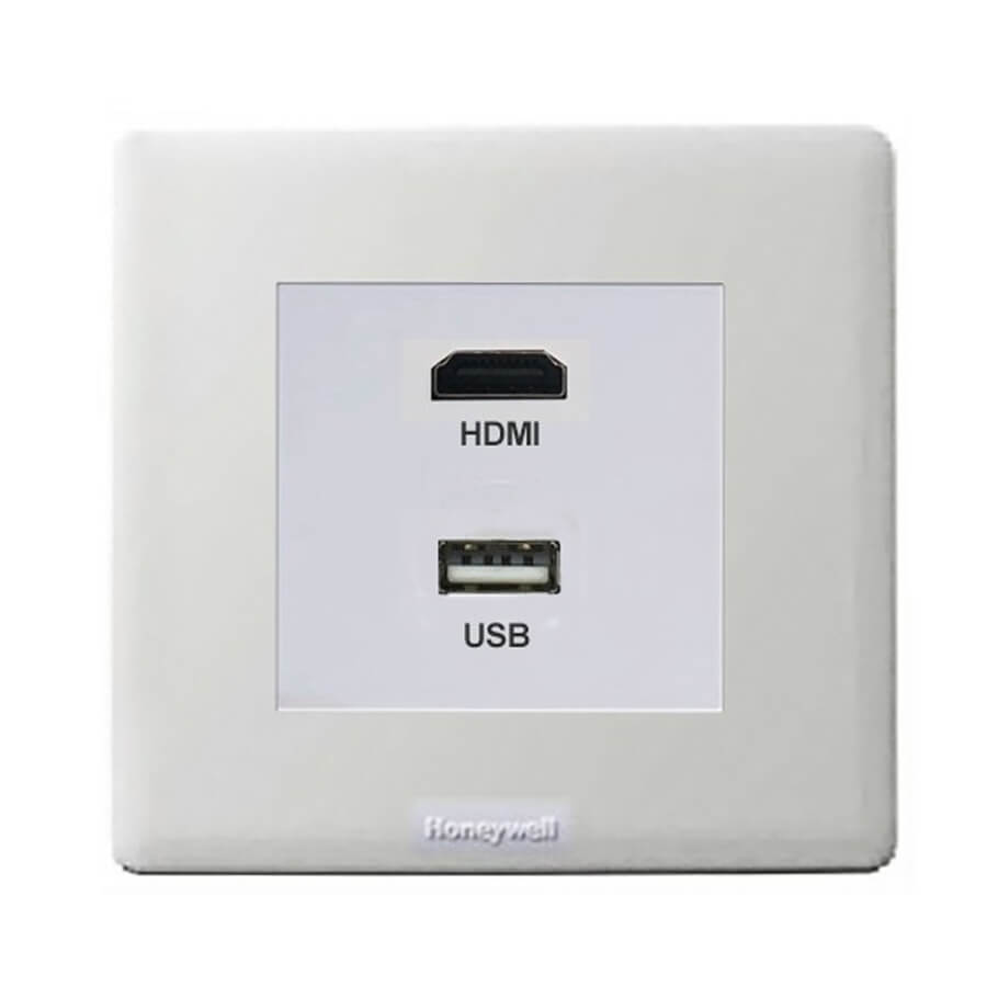Ổ cắm HDMI + USB HONEYWELL P63570WHI